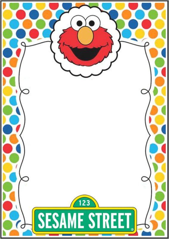 Elmo Birthday Invitation Template 12 Printable Elmo Invitations Children 39 S Favorite