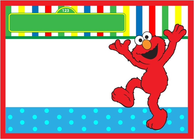 Elmo Birthday Invitation Template Elmo Birthday Invitation Free Template Invitations Online