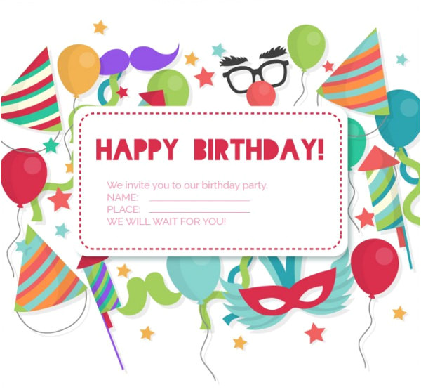 Example Invitation Card About Birthday Party 41 Birthday Invitation Designs Psd Ai Free Premium