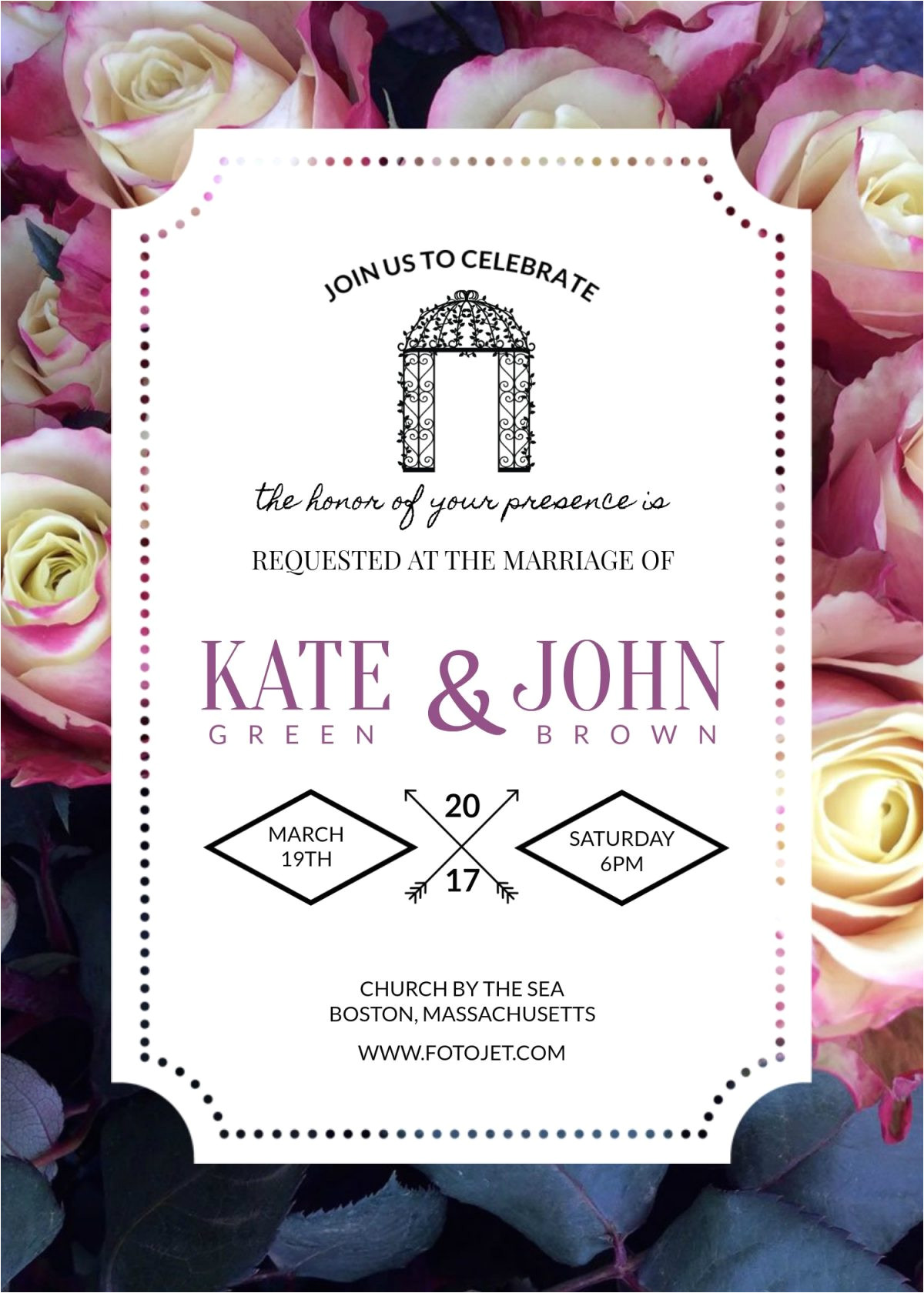 Facebook Wedding Invitation Template 3 Beautiful Free Wedding Invitation Templates that You Can