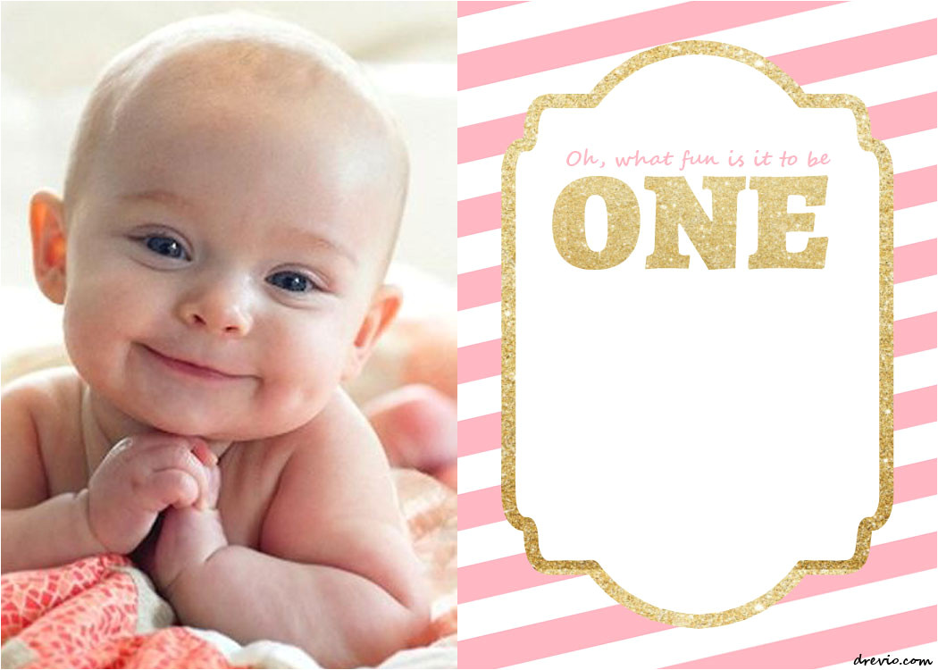 First Birthday Invitation Template Free Printable 1st Birthday Invitations Template Free