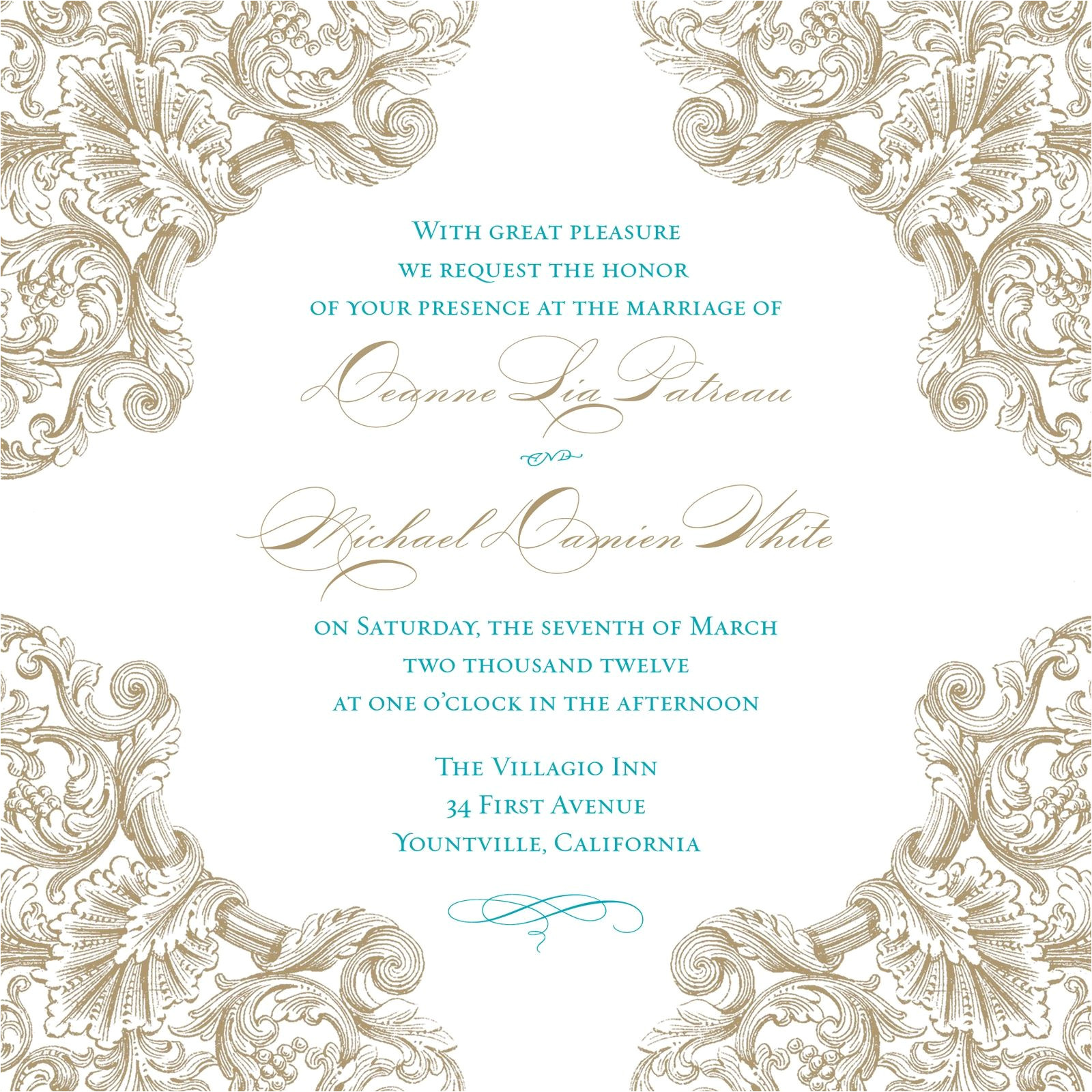 Free Blank Template for Wedding Invitation Blank Vintage Wedding Invitation Templates to Inspire You