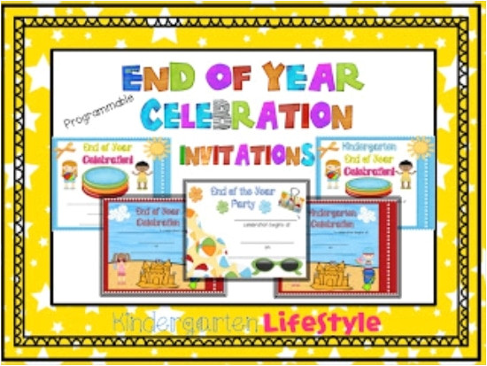 Free End Of Year Party Invitation Template 26 Fun and Memorable End Of the School Year Celebration