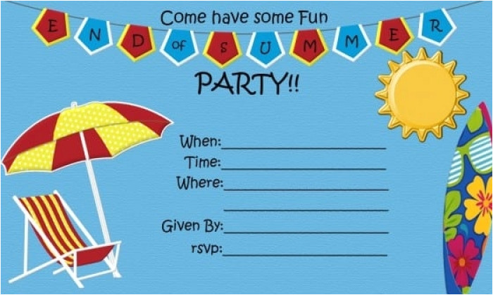 Free End Of Year Party Invitation Template Great End Of School Party Invitation Templates Gallery