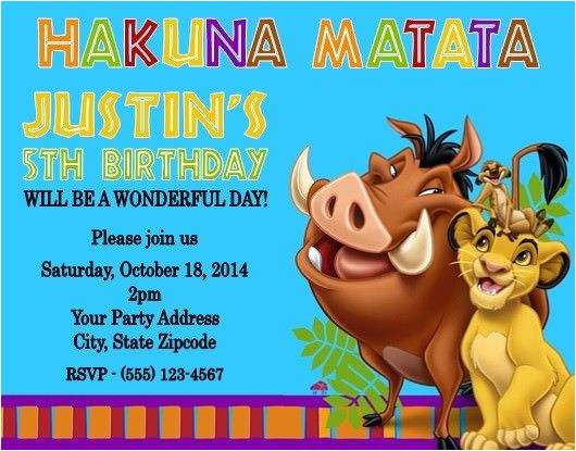 Free Lion King Birthday Invitation Template Lion King Baby Shower or Birthday Party Invitations