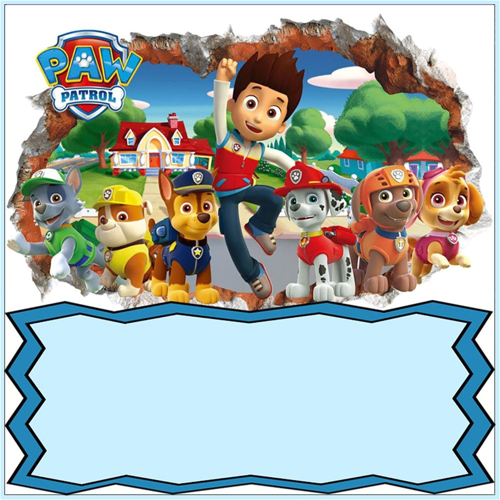Free Paw Patrol Birthday Invitation Template Paw Patrol Invitation Card Design Coolest Invitation