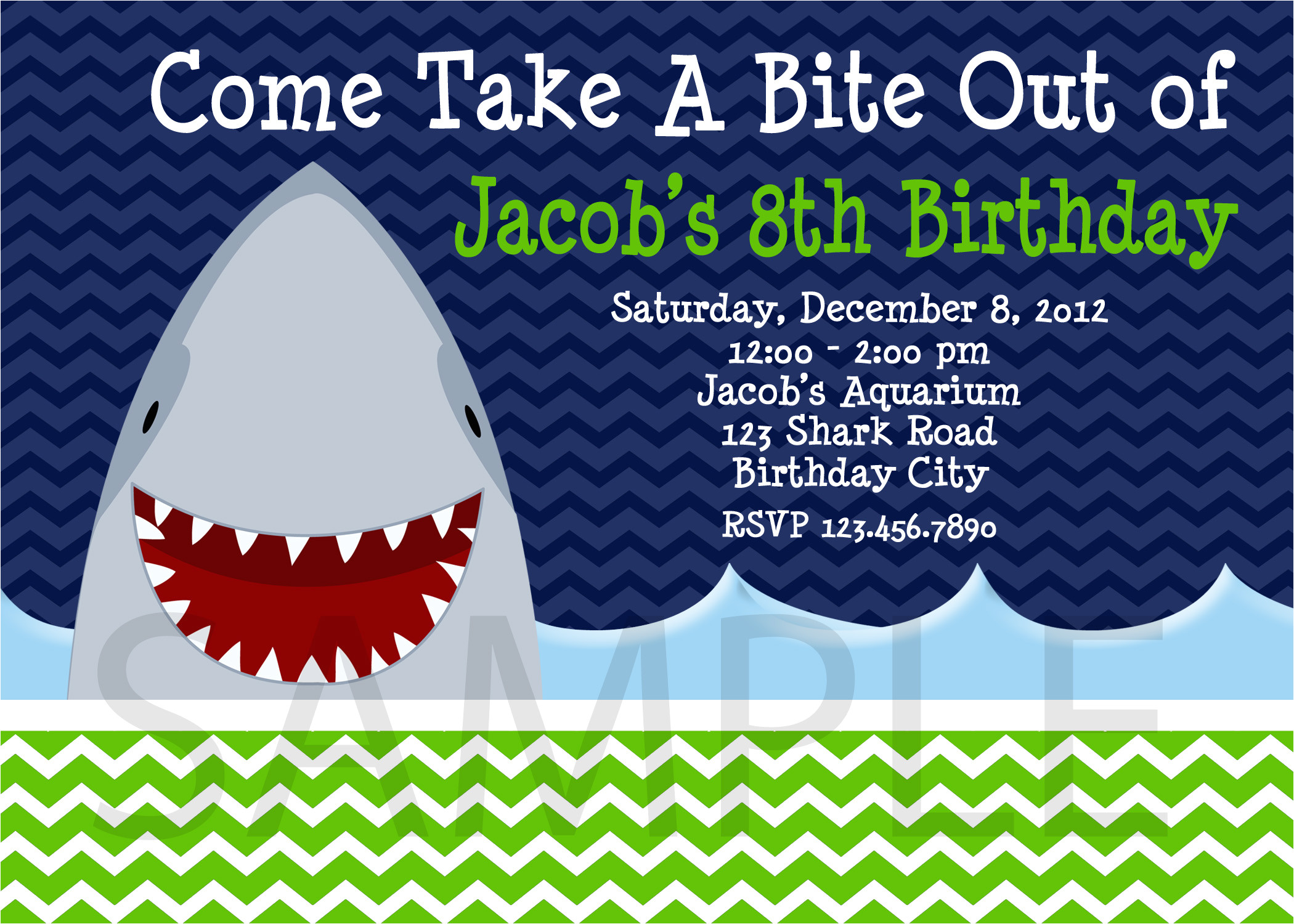 Free Shark Birthday Invitation Template Win A 75 Gift Certificate to the Trendy butterfly