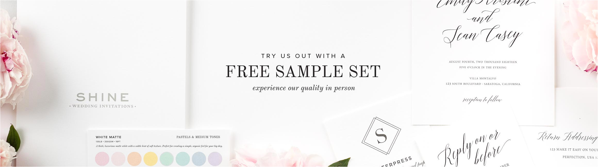 Free Wedding Invite Sample Free Wedding Invitation Samples Shine Wedding Invitations