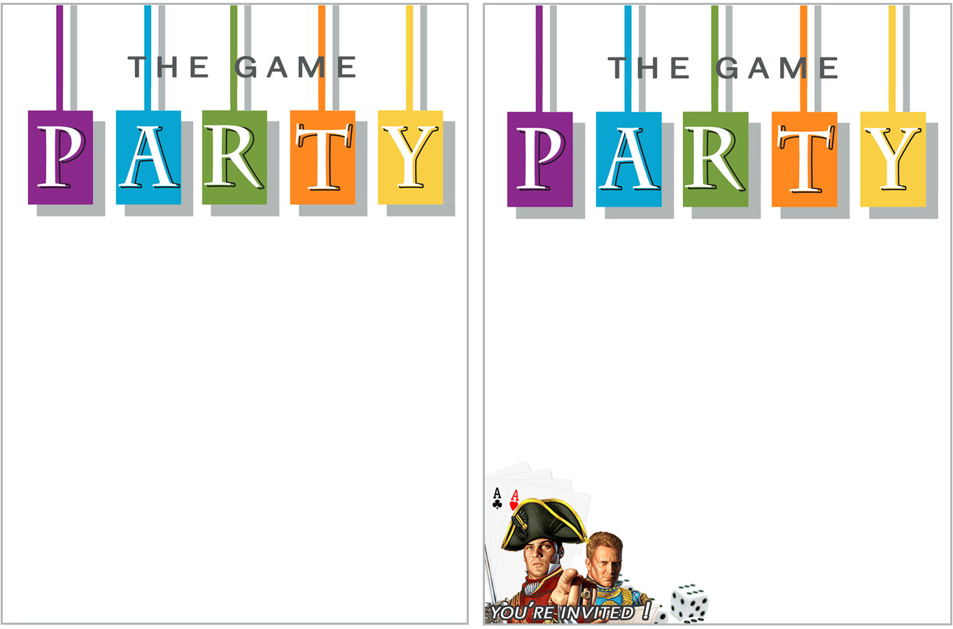 Game Night Party Invitation Template Free Game Night Printable Invite Paint Yourself A Smile
