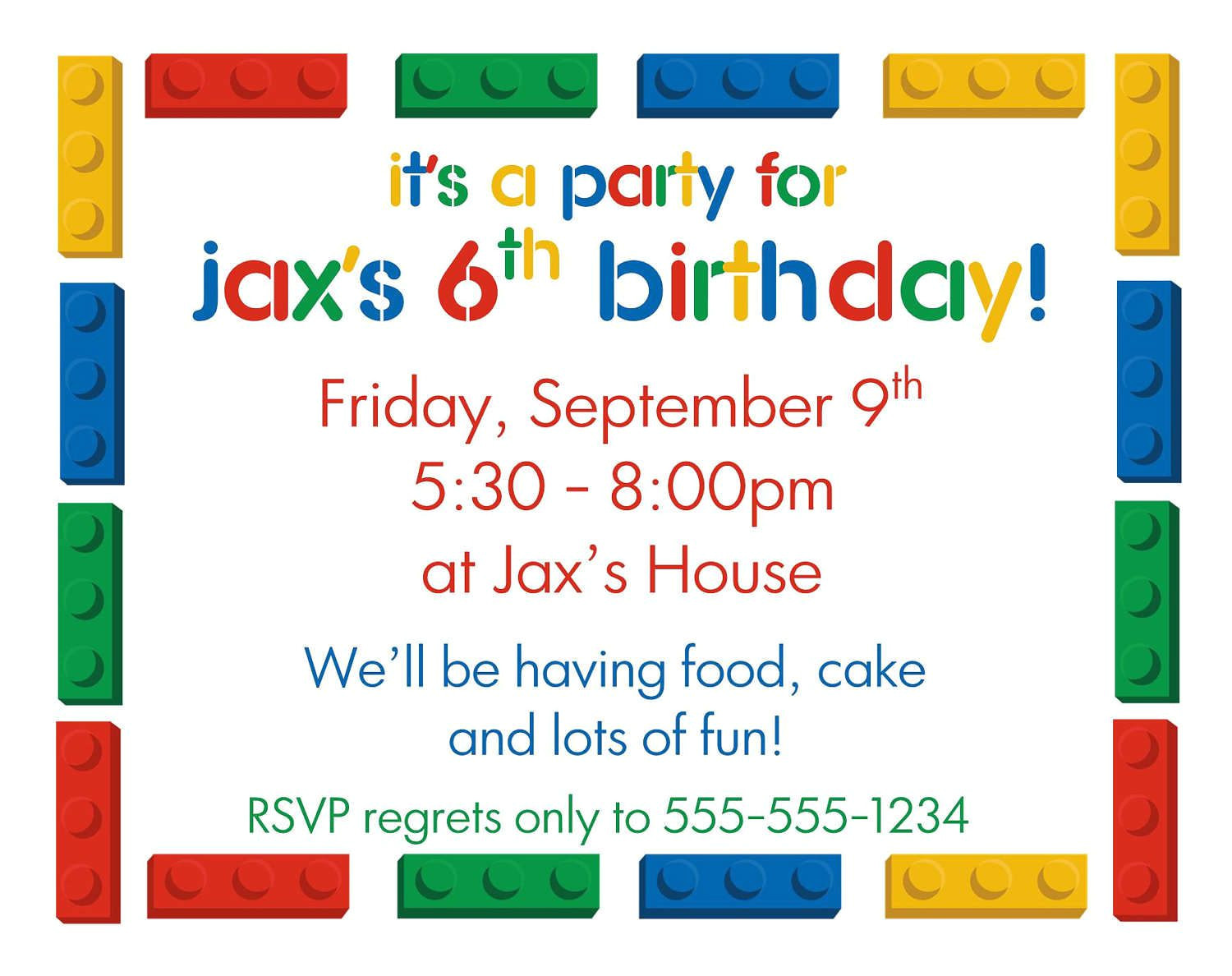 Google Doc Party Invitation Template Birthday Party Invitation Template Birthday Party