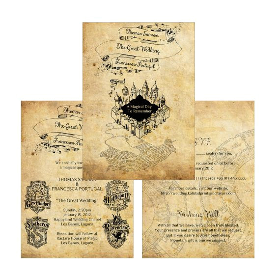 Harry Potter Wedding Invitation Template Free Harry Potter Wedding Invitation Diy Printable Template Harry Potter Wedding Invitation Template Free Harry Potter Wedding Invitation Diy Printable Template
