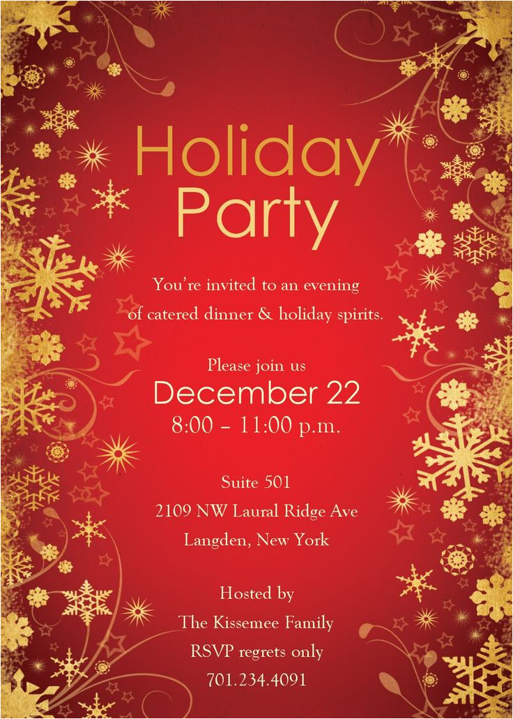 Holiday Party Invitation Template Word Christmas Party Invitations Templates Word Holiday Party