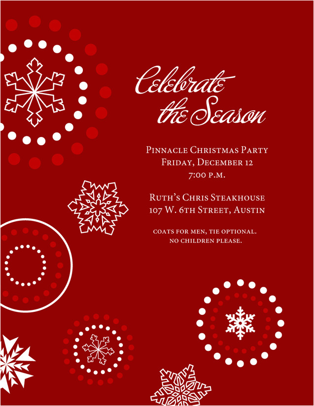 Holiday Party Invitation Template Word Holiday Invitation Templates Graphics and Templates