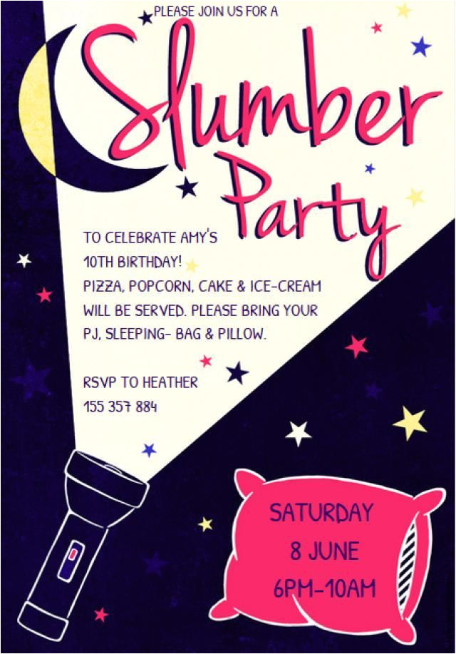 Hotel Party Invitation Template Awesome How to Create Sleepover Party Invitations