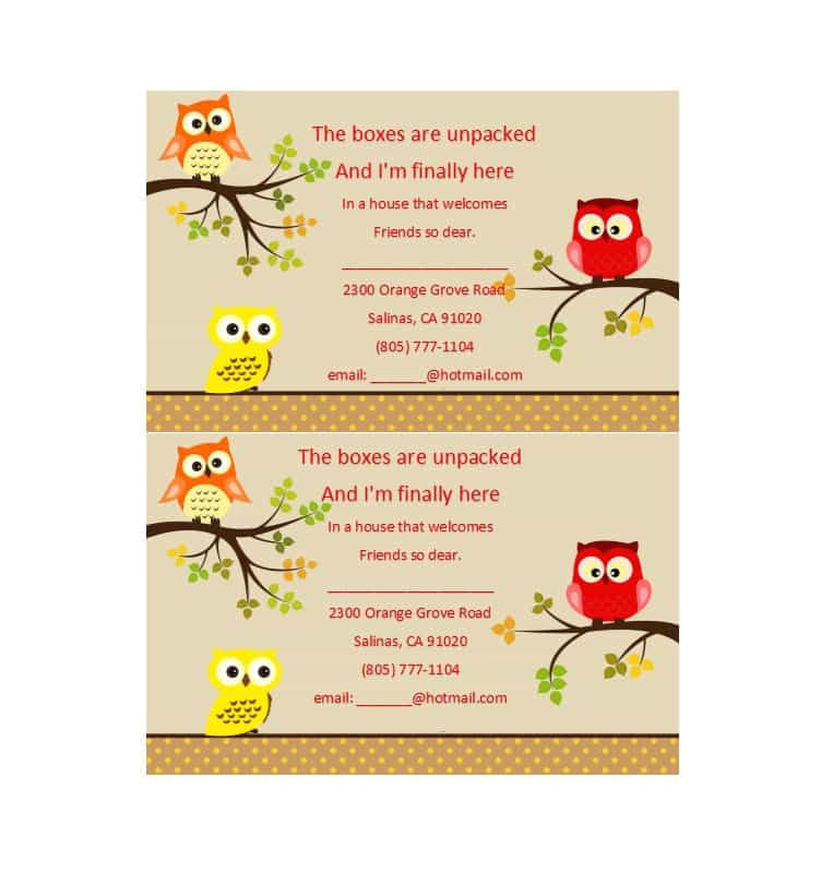 Housewarming Party Invitation Template 40 Free Printable Housewarming Party Invitation Templates
