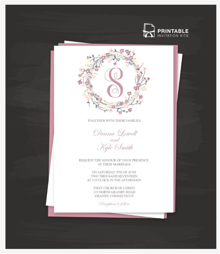 How to Create Your Own Wedding Invitation Template Create Your Own Wedding Invitations with these Free