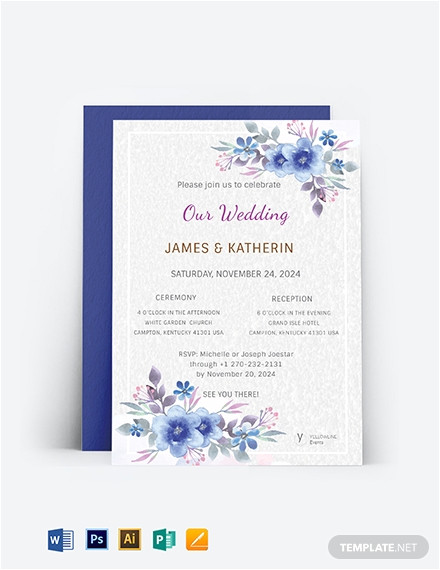 Invitation Card format for Wedding 39 Free Wedding Invitation Templates Word Psd