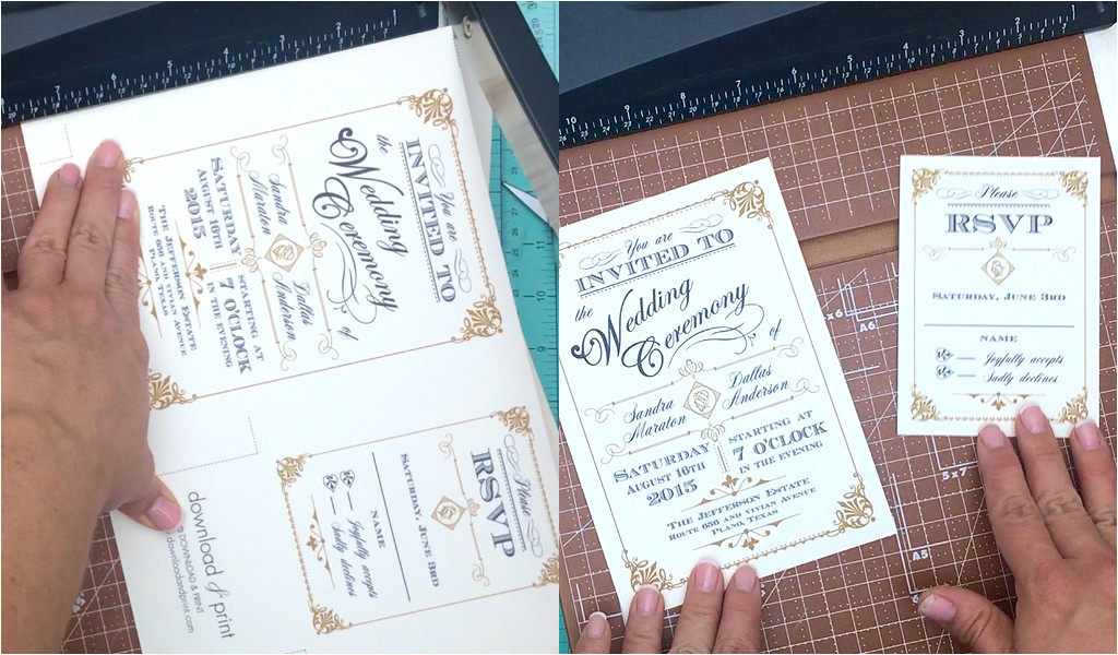 It Works Wrap Party Invitation Template Free Template Vintage Wedding Invitation with Art Deco Band