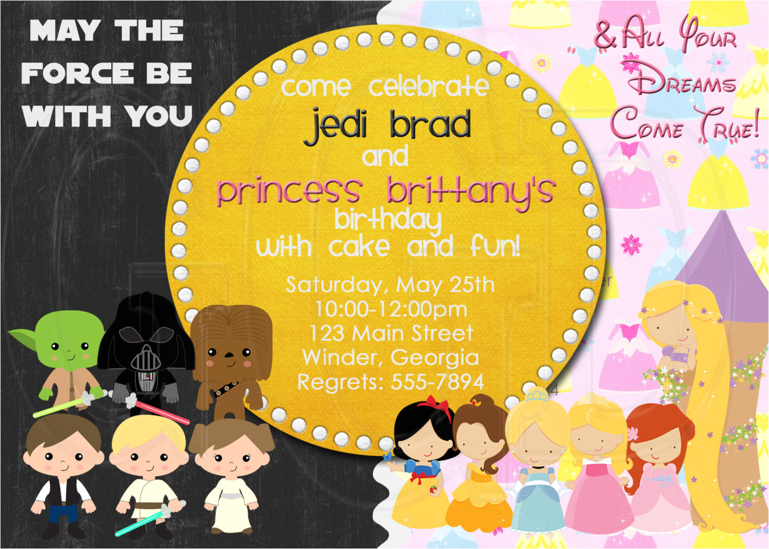 Joint Birthday Party Invitation Template Joint Birthday Party Invitation Wording Dolanpedia