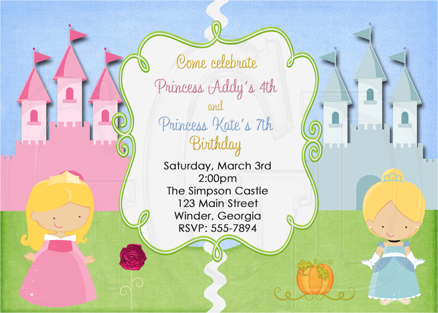 Joint Birthday Party Invitation Template Joint Birthday Party Invitations Bagvania Free Printable