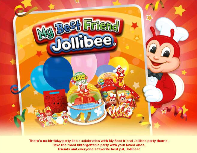Jollibee Party Invitation Template the Pinoy Informer Jollibee Party Package themes