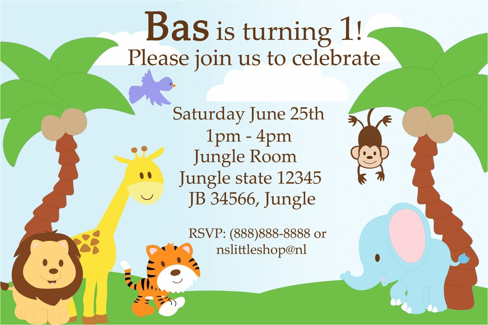 Jungle theme Birthday Invitation Template Online 40th Birthday Ideas Jungle Birthday Invitation Template Free