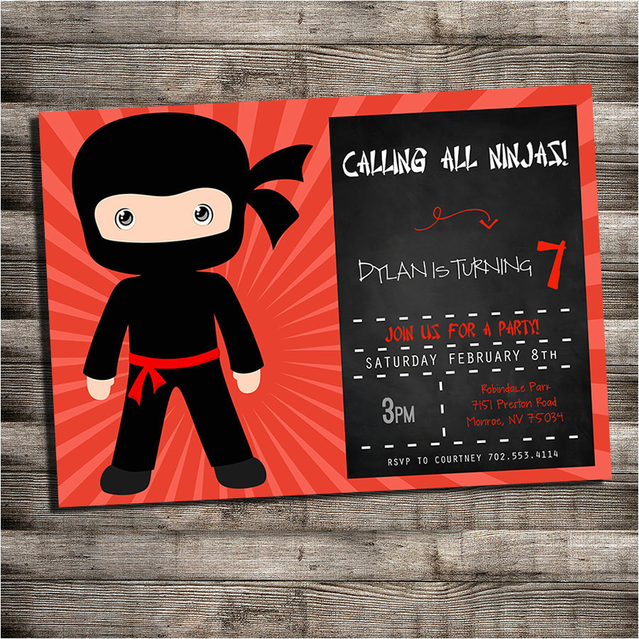 Karate Birthday Party Invitation Template Free Karate Birthday Invitations for Kids Bagvania Free