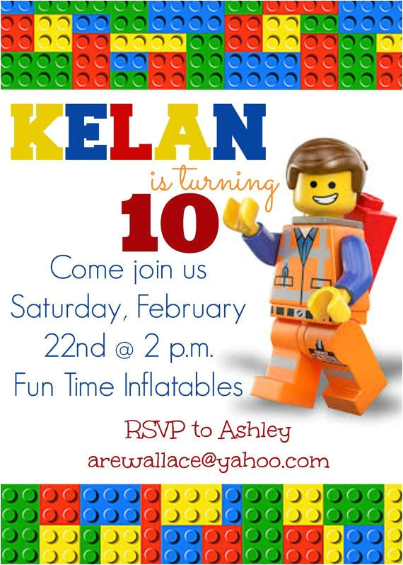Lego Birthday Party Invitation Template 40th Birthday Ideas Free Lego Birthday Party Invitation