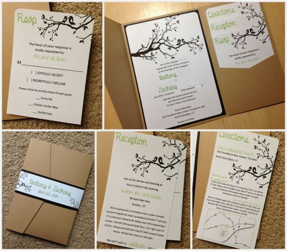 Love Birds Wedding Invitation Template at It Again Love Birds Wedding Invite Weddingbee