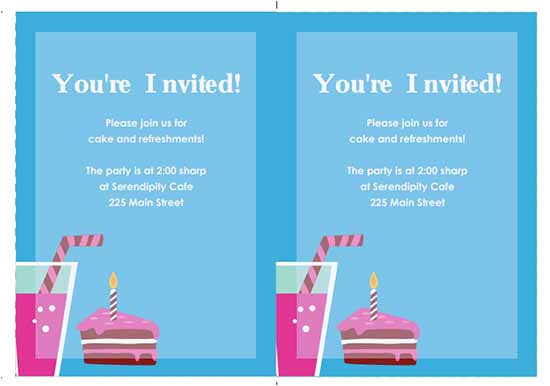 Microsoft Word Party Invitation Template 6 Free Party Invitation Templates Excel Pdf formats