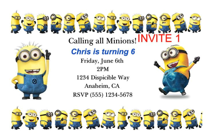 Minions Birthday Invitation Template 40th Birthday Ideas Birthday Invitation Template Minions