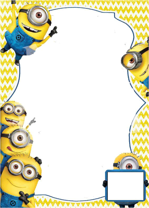 Minions Birthday Invitation Template Minion Invitations Template Design Cakraest Invitation