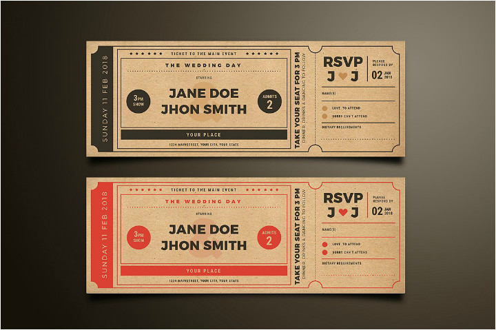Movie Ticket Wedding Invitation Template 20 Elegant Wedding Invitation Templates Word Psd Ai Movie Ticket Wedding Invitation Template 20 Elegant Wedding Invitation Templates Word Psd Ai