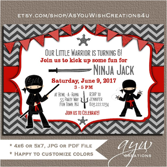 Ninja Birthday Party Invitation Template Free Ninja Birthday Party Invitation Ninja Warrior Birthday Party Ninja Birthday Party Invitation Template Free Ninja Birthday Party Invitation Ninja Warrior Birthday Party