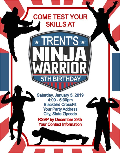 Ninja Birthday Party Invitation Template Free Ninja Warrior Birthday Party Invitations Custom Ninja Birthday Party Invitation Template Free Ninja Warrior Birthday Party Invitations Custom