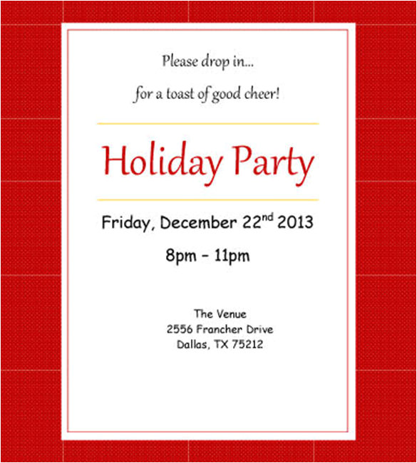 Office Party Invitation Template 59 Invitation Templates Psd Ai Word Indesign Free