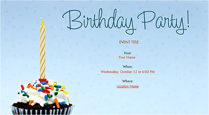 Online Party Invitation Template Easy and Lovely Online Birthday Invitations Birthday