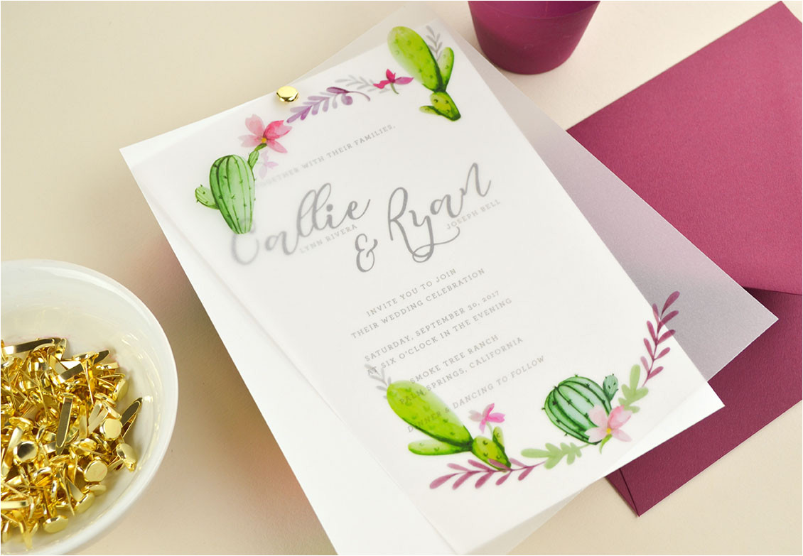 Overlay Wedding Invitation Template 4 Ways to Diy Elegant Vellum Wedding Invitations Cards
