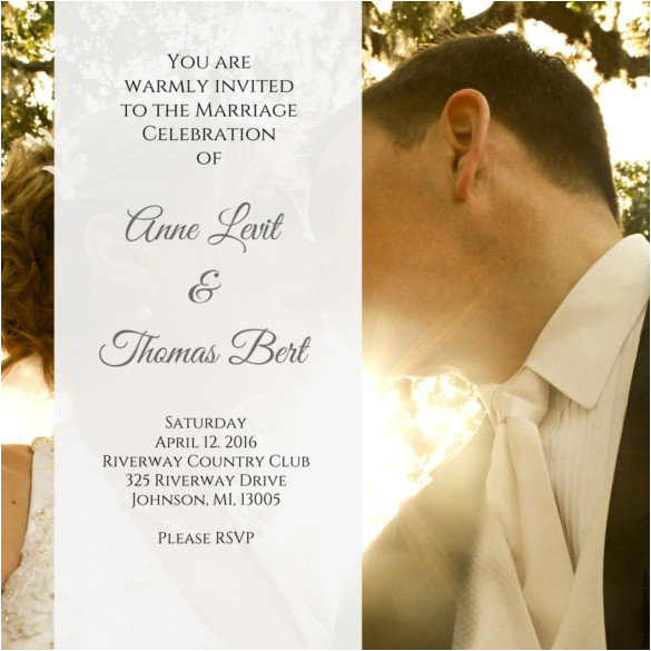 Overlay Wedding Invitation Template Wedding Invitation Template 71 Free Printable Word Pdf