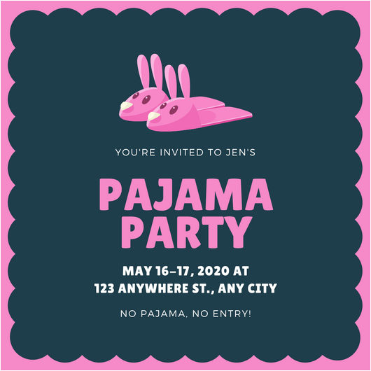 Pajama Party Invitation Template Customize 4 002 Pajama Party Invitation Templates Online Pajama Party Invitation Template Customize 4 002 Pajama Party Invitation Templates Online