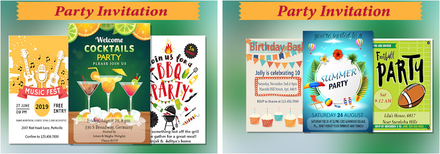 Party Invitation Card Maker Apk Party Invitation Card Maker Apk Download Latest Version 1