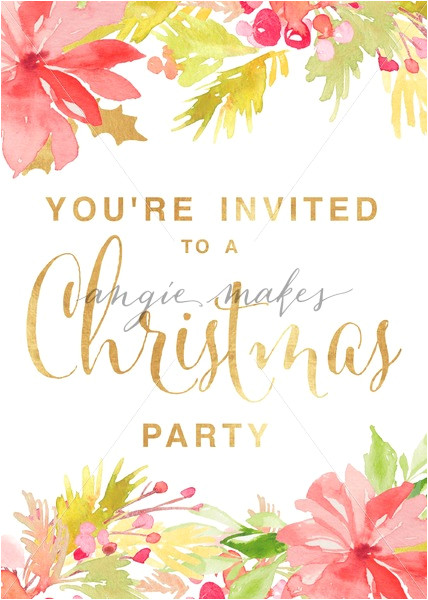 Party Invitation HTML Template Christmas Party Invitation Template Free source Template