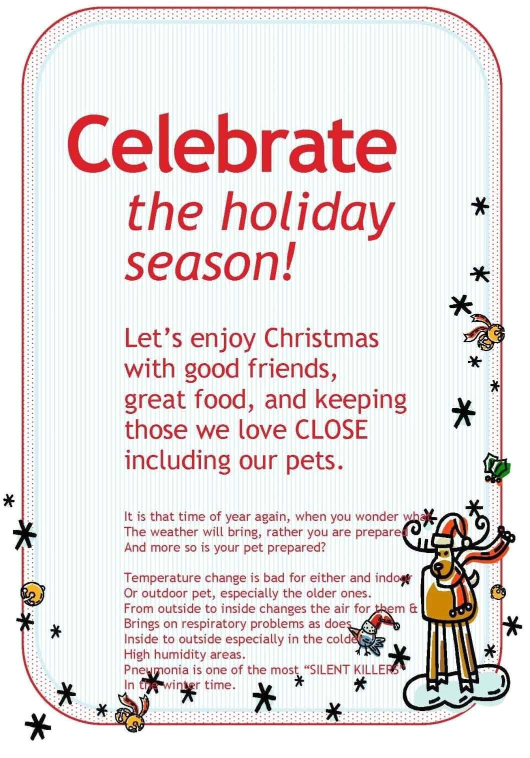 Party Invitation Letter Template Christmas Celebration Invitation Letter