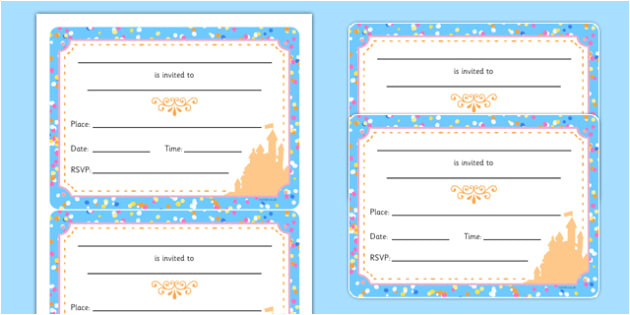 Party Invitation Template Eyfs Cinderella Party Invitation Cinderella Party Invitation