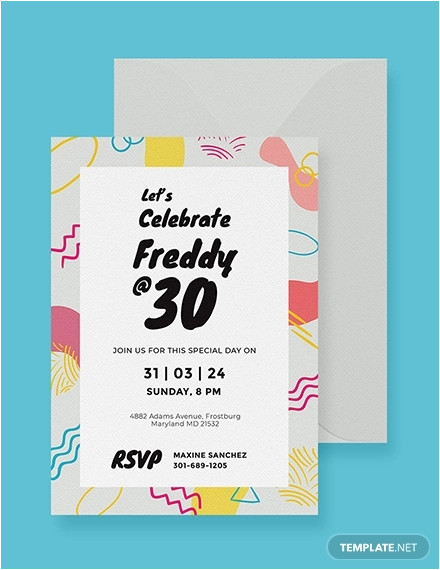Party Invitation Templates Google 19 Birthday Cards Psd Ai Google Docs Apple Pages