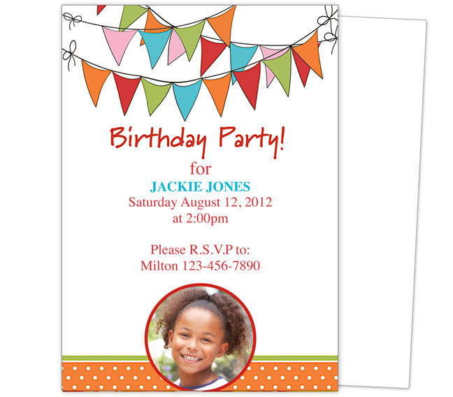 Party Invitation Templates Word Celebrations Of Life Releases New Selection Of Birthday