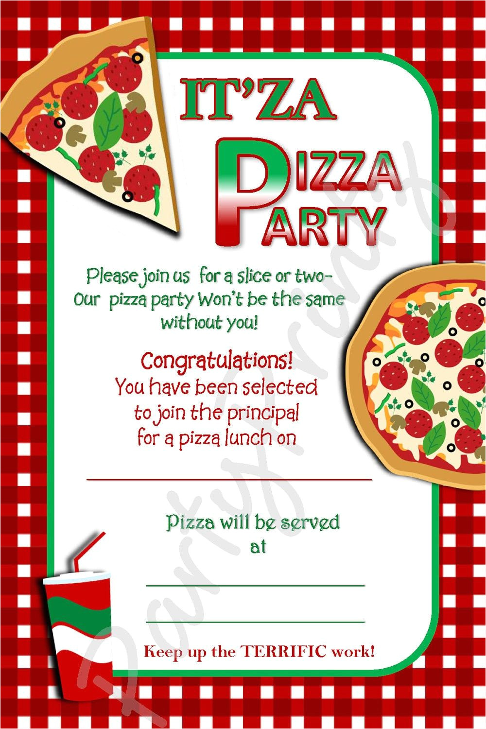 Pizza Party Invitation Template Pizza Party Invitations Party Invites Printable