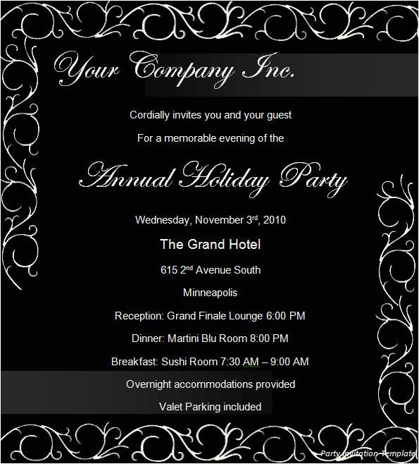 Powerpoint Birthday Invitation Template Birthday Invitation Powerpoint Templates