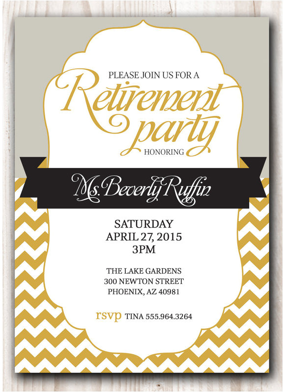 Retirement Party Invitation Template Ms Word Free 10 Sample Retirement Invitations In Illustrator Ms