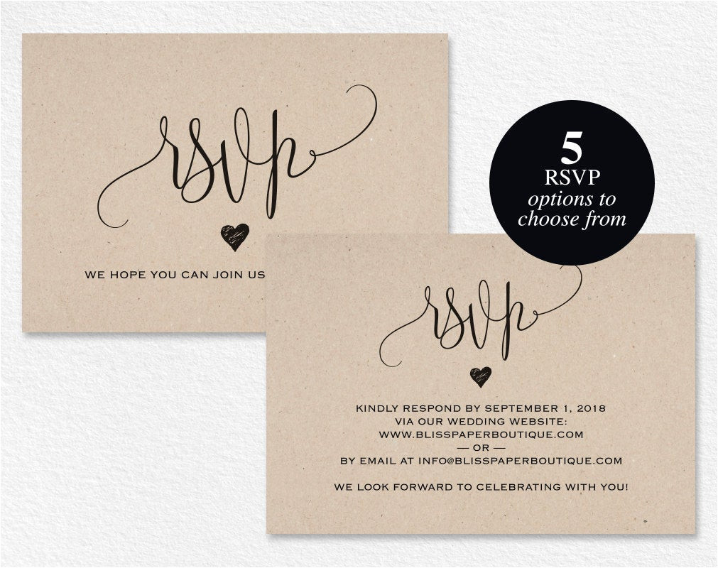 Rsvp Birthday Invitation Template Rsvp Postcard Rsvp Template Wedding Rsvp Cards Wedding Rsvp